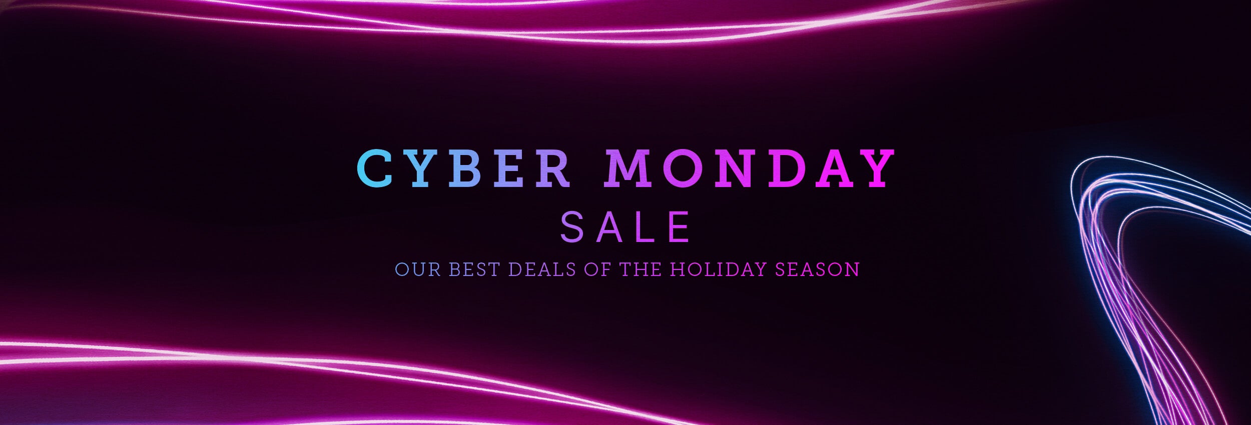 Cyber Monday Sale